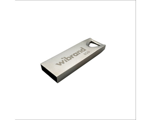Флеш-накопичувач Wibrand USB 2.0 Taipan 8Gb Silver (WI2.0/TA8U2S)