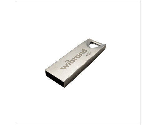 Флеш-накопичувач Wibrand USB 2.0 Taipan 4Gb Silver (WI2.0/TA4U2S)