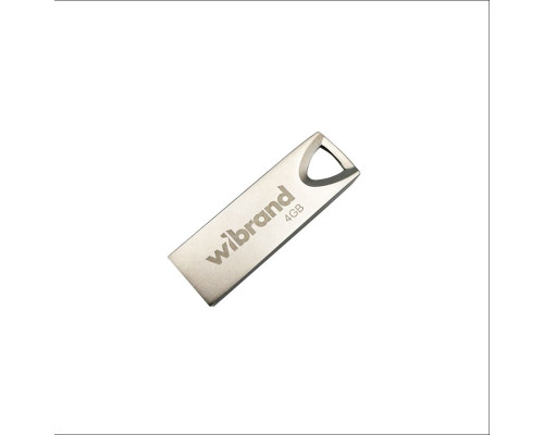 Флеш-накопичувач Wibrand USB 2.0 Taipan 4Gb Silver (WI2.0/TA4U2S)
