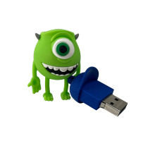 Флеш-накопичувач Wibrand USB 2.0 Mike Wazowski 16Gb Green (WI2.0/MW16G)