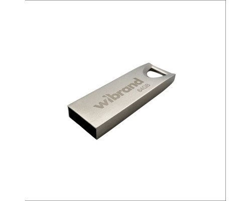 Флеш-накопичувач Wibrand USB 2.0 Taipan 64Gb Silver (WI2.0/TA64U2S)