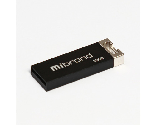 Флеш-накопичувач Mibrand USB 2.0 Chameleon 32Gb Black (MI2.0/CH32U6B)