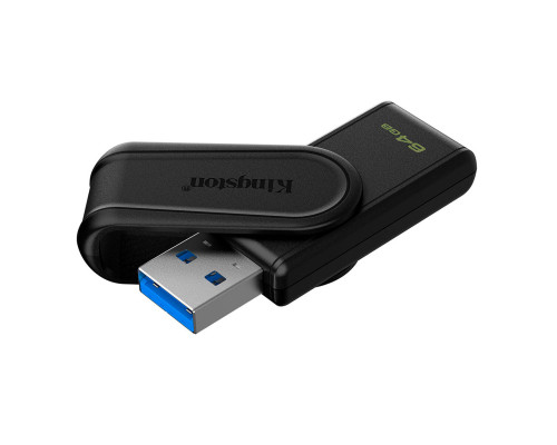 Флеш-накопичувач Kingston USB 3.2 DT Exodia S 64GB Black (DTXS/64GB)