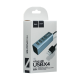 USB HUB adapter Hoco HB1 4USB silver PLS-00-00038993