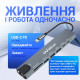 Перехідник USB-хаб WALKER WHUB-63 8в1 з роз'ємом Type-C grey TPS-2710000338963 2710000338963