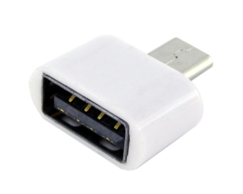 Перехідник OTG WALKER Micro to USB2.0 (NO-02) mix color