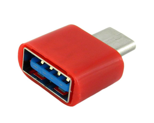 Перехідник OTG WALKER USB to Type-C NO-01 mix color