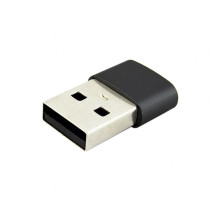 Перехідник WALKER Type-C to USB (для заряджання з USB адаптером) black