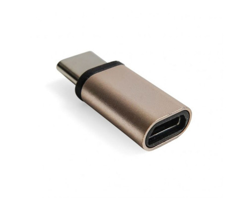 Перехідник WALKER Type-C to Micro (AMTC02) metal mix color TPS-2710000142799 2710000142799