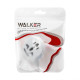 Адаптер для розетки WALKER WH-01 white