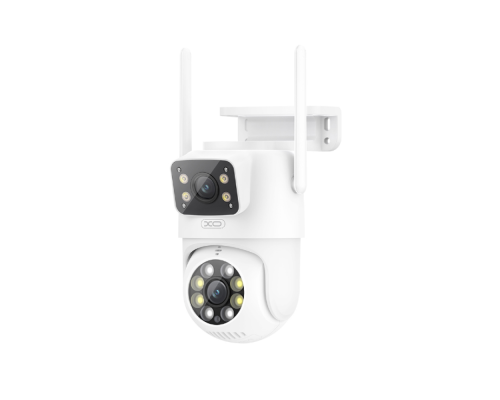 Смарт Камера Вулична XO CR06 Dual Screen Video Колір Білий 6920680860555 ma35486_3346519