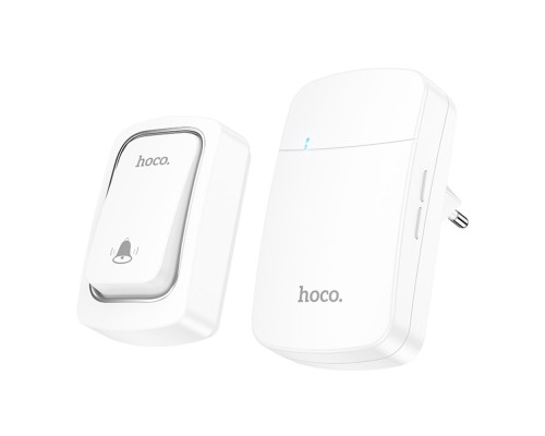 Дверний Смарт-дзвінок Hoco HI26 Колір Білий 6942007662314 ma38051_3667381