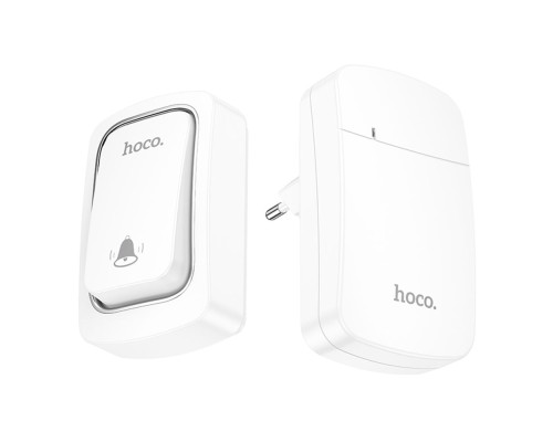 Дверний Смарт-дзвінок Hoco HI26 Колір Білий 6942007662314 ma38051_3667381