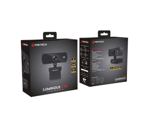 Веб Камера FANTECH Luminous C30 Чорний ma38309_3668158