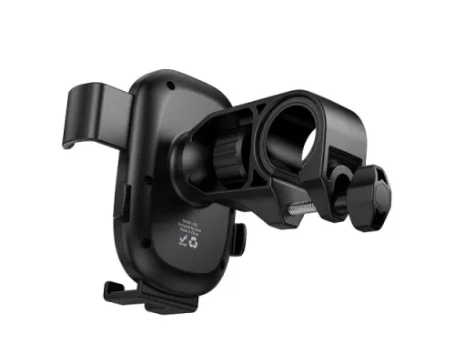 Вело/Мото тримач Hoco H85 Knight motorcycle bicycle universal holder black mag-6942007655460146744