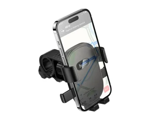 Вело/Мото тримач Hoco H85 Knight motorcycle bicycle universal holder black mag-6942007655460146744