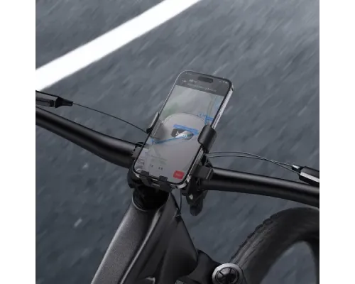 Вело/Мото тримач Hoco H85 Knight motorcycle bicycle universal holder black mag-6942007655460146744