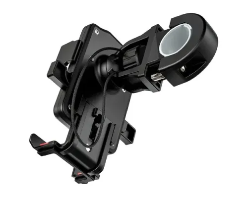 Вело/Мото тримач Hoco CA73 Flying one-touch bicycle/motorcycle universal holder Чорний mag-6931474731753145071