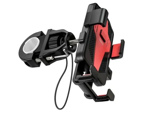 Вело/Мото тримач Hoco CA73 Flying one-touch bicycle/motorcycle universal holder Чорний mag-6931474731753145071
