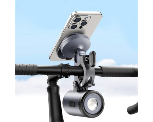 Тримач + Вело фонарик Baseus PrimeTrip Series Dual-Color Bike Light 2-in-1 Set Black C12569000121-00 mag-6932172667337135936