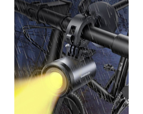 Тримач + Вело фонарик Baseus PrimeTrip Series Dual-Color Bike Light 2-in-1 Set Black C12569000121-00 mag-6932172667337135936