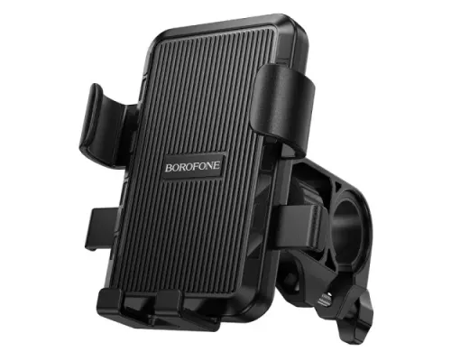 Вело/мото тримач BOROFONE BH137 Knight motorcycle bicycle universal holder чорний mag-6941991122934146056