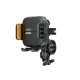 Велотримач XO C200 Motorcycle Riding Semi-Enclosed Phone Mount Чорний mag-6975837589612153861