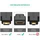 Адаптер UGREEN Mini HDMI Male to HDMI Female Adapter (Black)(UGR-20101) (UGR-20101)