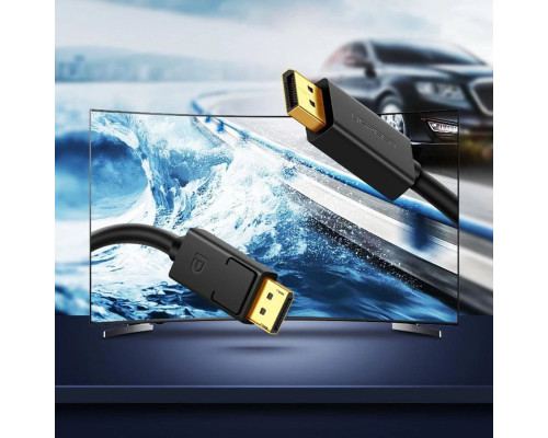 Кабель UGREEN DP Male to Male Cable 1m (Black) (UGR-10244)