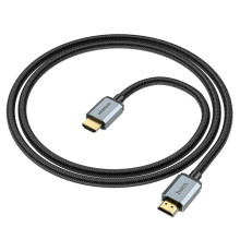 Кабель HOCO US03 HDTV 2.0 Male to Male 4K HD data cable(L=3M) Black (6931474777294)