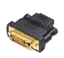 Адаптер Vention DVI(24+1) Male to HDMI Female Adapter Black (ECDB0) (ECDB0)