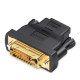 Адаптер Vention DVI(24+1) Male to HDMI Female Adapter Black (ECDB0) (ECDB0)