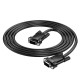 Кабель HOCO US11 VGA male to VGA male HD data cable(L=2M) Black (6942007628211)