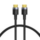 Кабель Baseus Cafule 4KHDMI Male To 4KHDMI Male Adapter Cable 1m Black (CADKLF-E01)