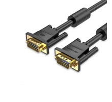 Кабель Vention VGA(3+6) Male to Male Cable with ferrite cores 1M Black (DAEBF) (DAEBF)