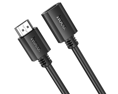 Кабель HOCO US13 HDTV male to HDTV female HD extension data cable(L=1M) Black (6942007628242)