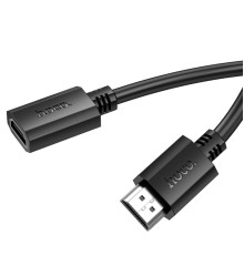 Кабель HOCO US13 HDTV male to HDTV female HD extension data cable(L=1M) Black (6942007628242)