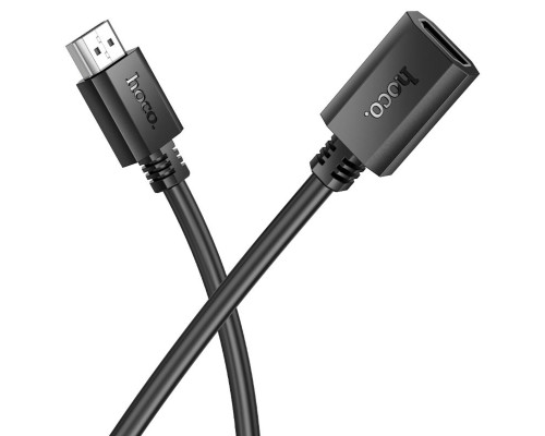 Кабель HOCO US13 HDTV male to HDTV female HD extension data cable(L=1M) Black (6942007628242)