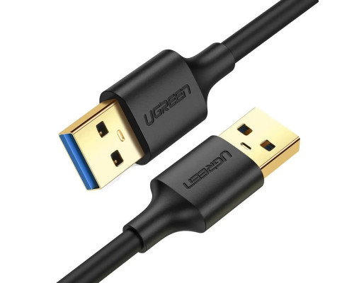 Кабель UGREEN USB-A 3.0 Male to Male Cable 1m (Black) (UGR-10370)