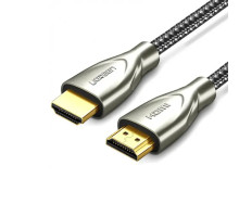 Кабель UGREEN HD131 HDMI Carbon Fiber Zinc Alloy Cable 2m (Gray) (UGR-50108) (UGR-50108)