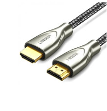 Кабель UGREEN HD131 HDMI Carbon Fiber Zinc Alloy Cable 2m (Gray) (UGR-50108) (UGR-50108)