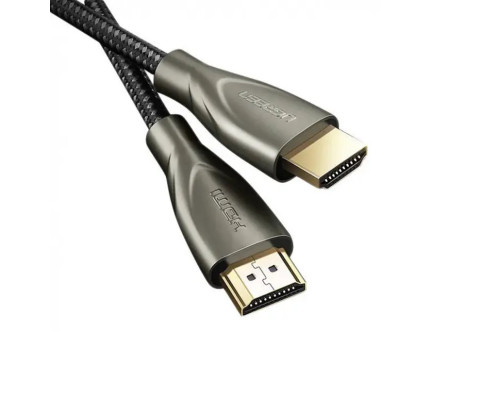 Кабель UGREEN HD131 HDMI Carbon Fiber Zinc Alloy Cable 2m (Gray) (UGR-50108) (UGR-50108)