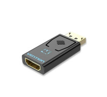 Адаптер Vention DisplayPort Male to HDMI Female Adapter Black (HBMB0) (HBMB0)