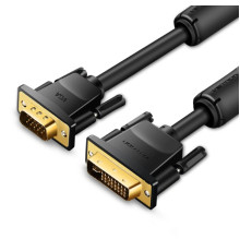 Кабель Vention DVI(24+5) to VGA Cable 3M Black (EACBI) (EACBI)