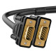 Кабель UGREEN VG101 VGA Male to Male Cable 1m (Black)(UGR-11673) (UGR-11673)