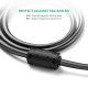 Кабель UGREEN VG101 VGA Male to Male Cable 1m (Black)(UGR-11673) (UGR-11673)