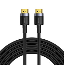 Кабель Baseus Cafule 4KHDMI Male To 4KHDMI Male Adapter Cable 5m Black (CADKLF-H01)