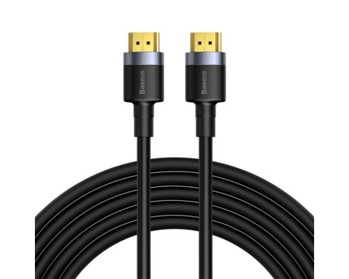 Кабель Baseus Cafule 4KHDMI Male To 4KHDMI Male Adapter Cable 5m Black (CADKLF-H01)