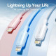 Кабель Vention USB 2.0 Type-A Male to Lightning Male 2.4A Cable 1M White PVC Type (LAMWF)