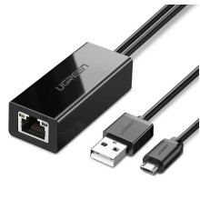 Перехідник UGREEN Ethernet Adapter for TV Stick (Black) (UGR-30985)